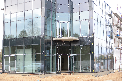 III etap budowy kompleksu biurowego i hali produkcyjno-magazynowej